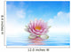 Lotus Flower and Reflections Wall Decal