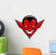 Classic Devil Head Wall Decal