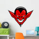 Classic Devil Head Wall Decal