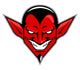 Classic Devil Head Wall Decal