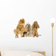 Group Dog Wall Decal