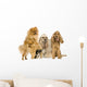 Group Dog Wall Decal
