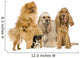 Group Dog Wall Decal