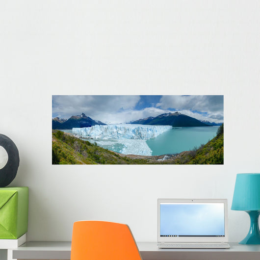 Perito Moreno Glacier Panorama Wall Decal Panoramic Wall Decal