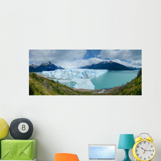 Perito Moreno Glacier Panorama Wall Decal Panoramic Wall Decal