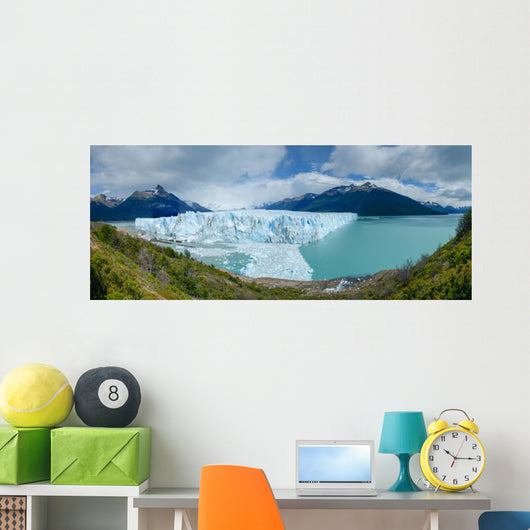 Perito Moreno Glacier Panorama Wall Decal Panoramic Wall Decal