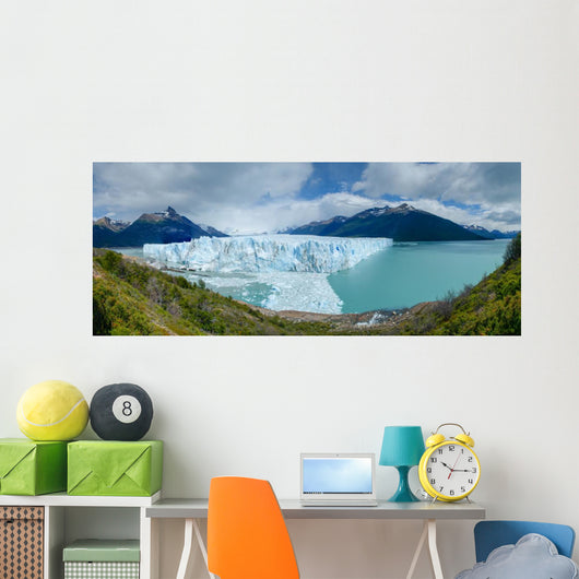 Perito Moreno Glacier Panorama Wall Decal Panoramic Wall Decal
