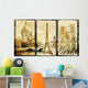 Vintage Collage Old Paris Wall Decal