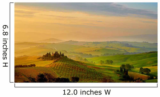 Beautiful Tuscany Hills Italy Wall Decal