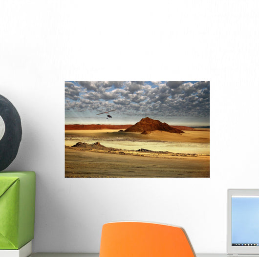 Aerial from Microlight Sossusvlei Wall Decal