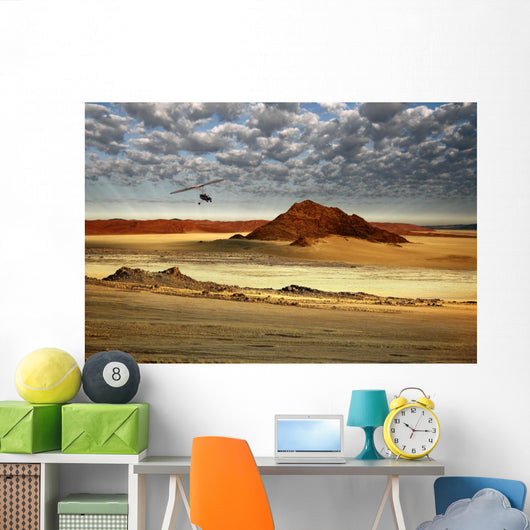 Aerial from Microlight Sossusvlei Wall Decal