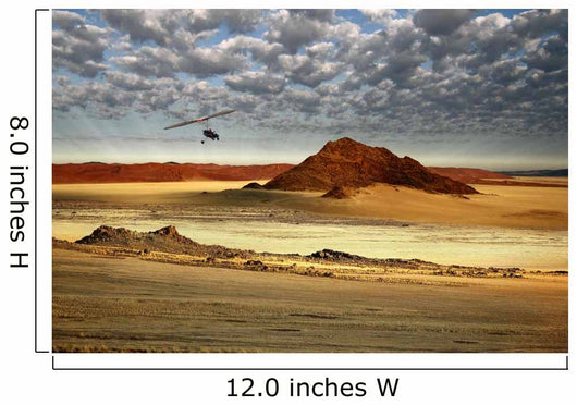 Aerial from Microlight Sossusvlei Wall Decal