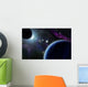 Sunset with Two Blue Wall Decal