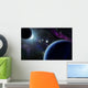 Sunset with Two Blue Wall Decal