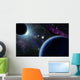 Sunset with Two Blue Wall Decal