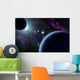 Sunset with Two Blue Wall Decal