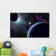 Sunset with Two Blue Wall Decal