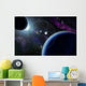 Sunset with Two Blue Wall Decal