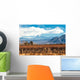 Volcano Aconcagua and Vineyard Wall Decal