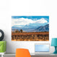 Volcano Aconcagua and Vineyard Wall Decal