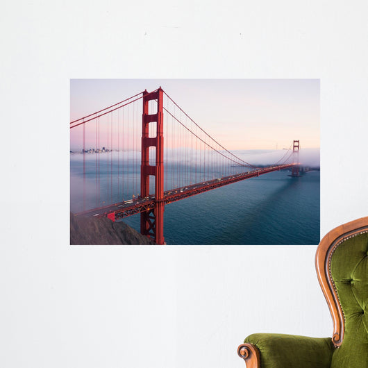 Golden Gate Bridge Partly Wall Decal