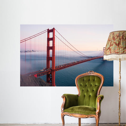 Golden Gate Bridge Partly Wall Decal