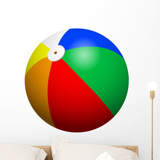 Beach Ball Wall Decal