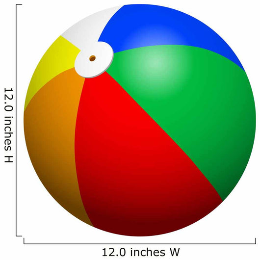 Beach Ball Wall Decal