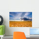 Golden Wheat Farm Field Wall Decal