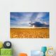 Golden Wheat Farm Field Wall Decal