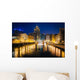Buildings along Milwaukee River Wall Decal