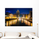 Buildings along Milwaukee River Wall Decal