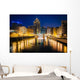 Buildings along Milwaukee River Wall Decal