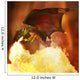 Fiery Dragon Wall Decal
