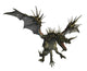 Spiky Flying Dragon Wall Decal