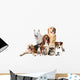 Dog Big Small Wall Decal
