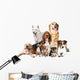 Dog Big Small Wall Decal