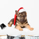 German Shepherd Puppy with Wall Decal