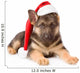German Shepherd Puppy with Wall Decal