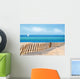 Sailboat and Sand Dune Wall Decal