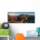 Autumn Mountain Landscape Wall Decal Panoramic Wall Decal