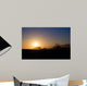 Sonnenuntergang Am Santa Monica Wall Decal