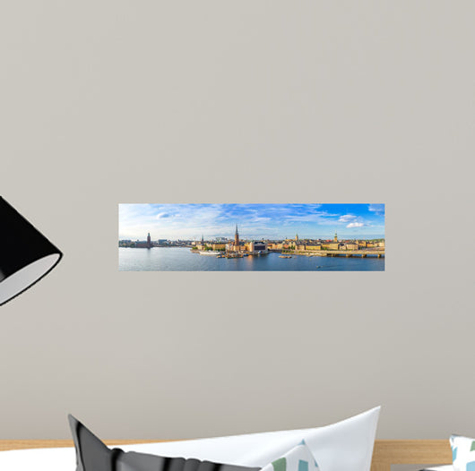 Panorama of  Stockholm, Sweden Wall Mural