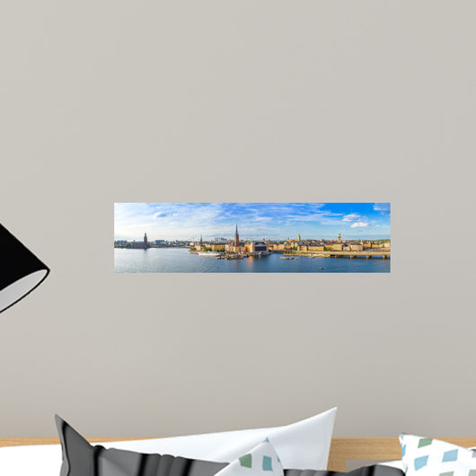 Panorama of  Stockholm, Sweden Wall Mural