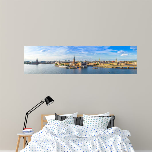 Panorama of  Stockholm, Sweden Wall Mural