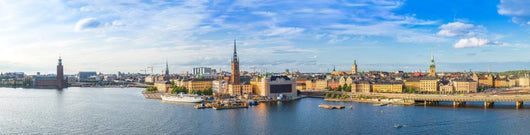 Panorama of  Stockholm, Sweden Wall Mural