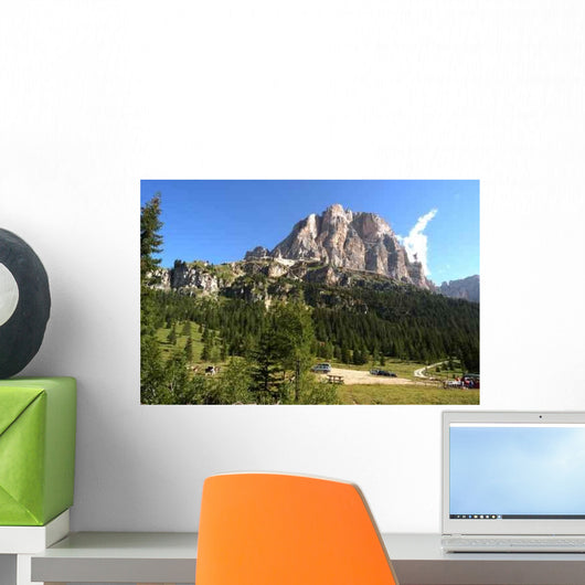 Dolomites Cortina Veneto Wall Decal