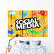 Social Media Wall Decal