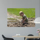 Toddler Playing Mud after Wall Decal