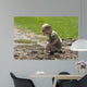 Toddler Playing Mud after Wall Decal